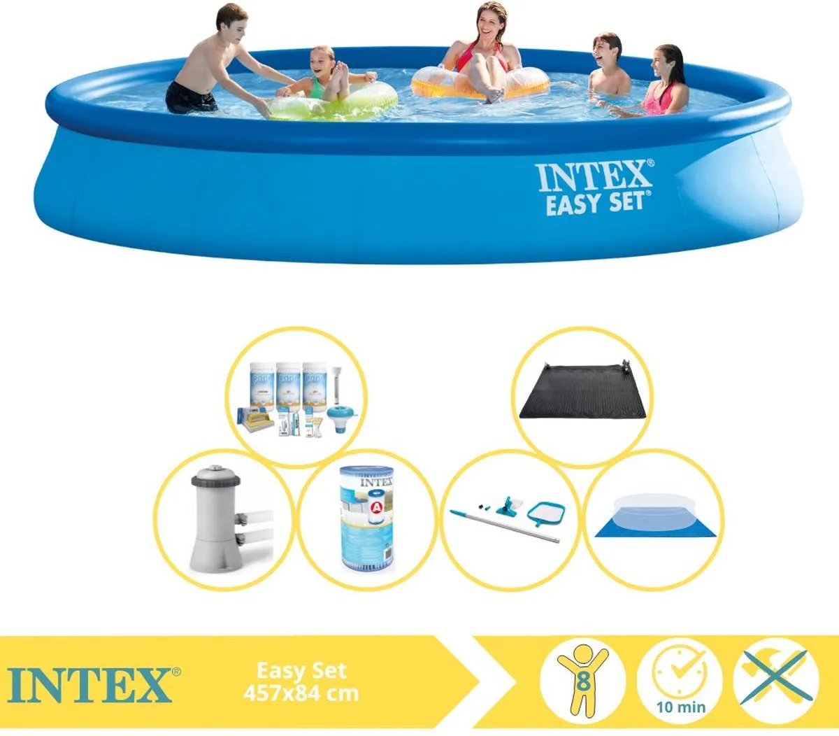 Intex Easy Set Zwembad 457x84cm