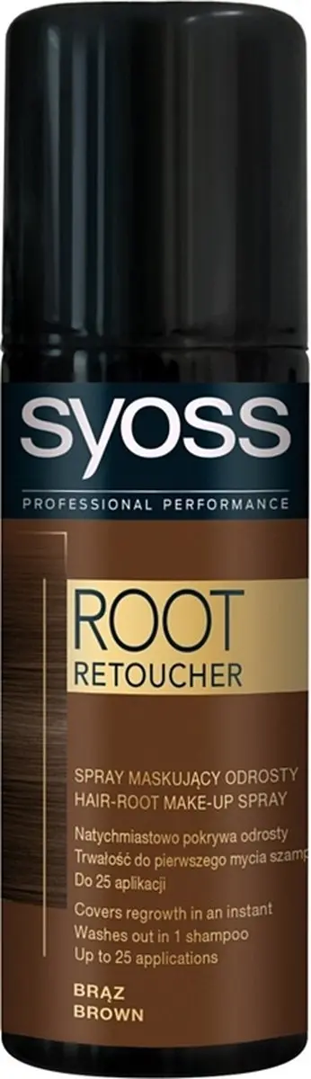 SYOSS Uitgroeispray Bruin 20ml