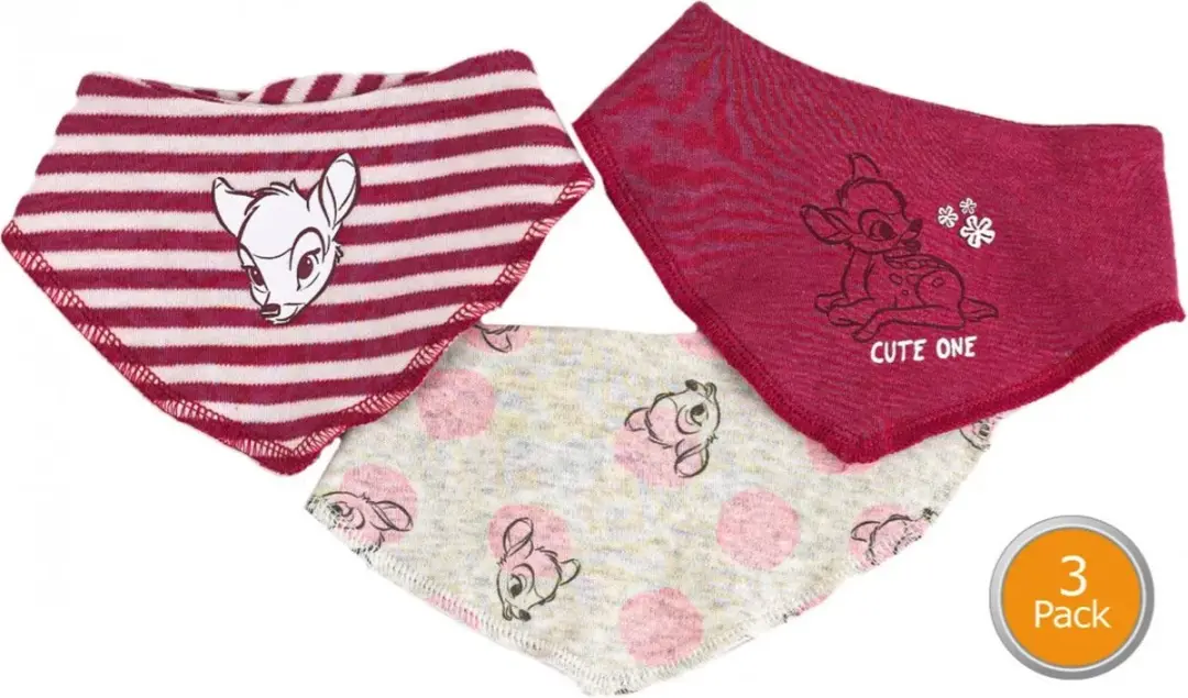 Disney Bambi Kwijlslabbetjes 74-80cm