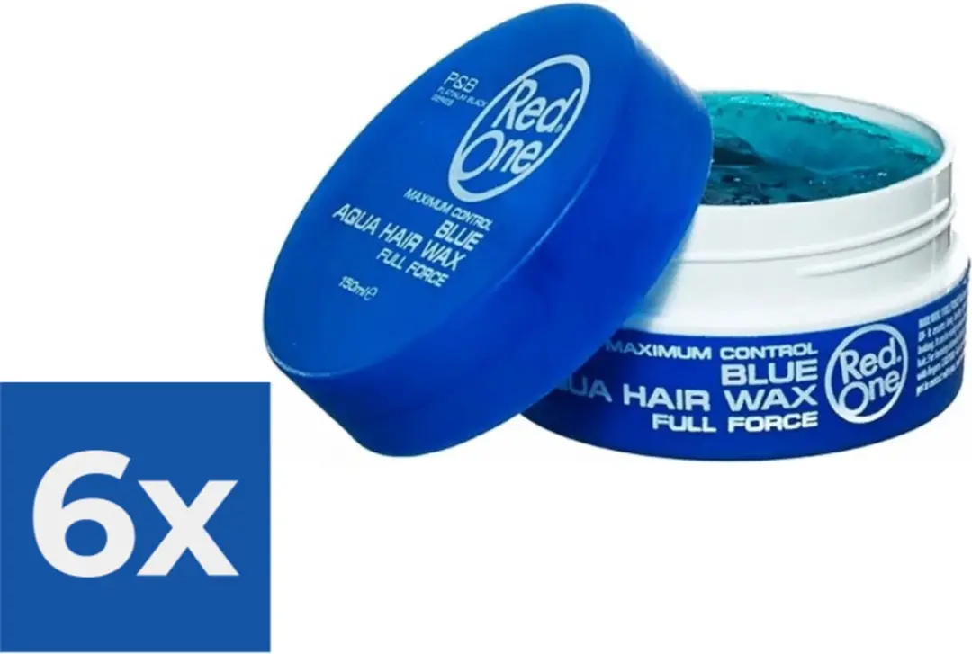 Red One Aqua Hair Wax Blauw