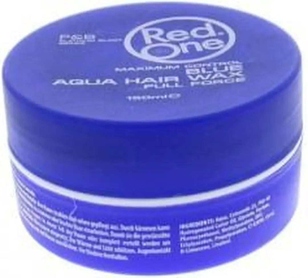 Red One Aqua Hair Wax Blauw - 6 Stuks