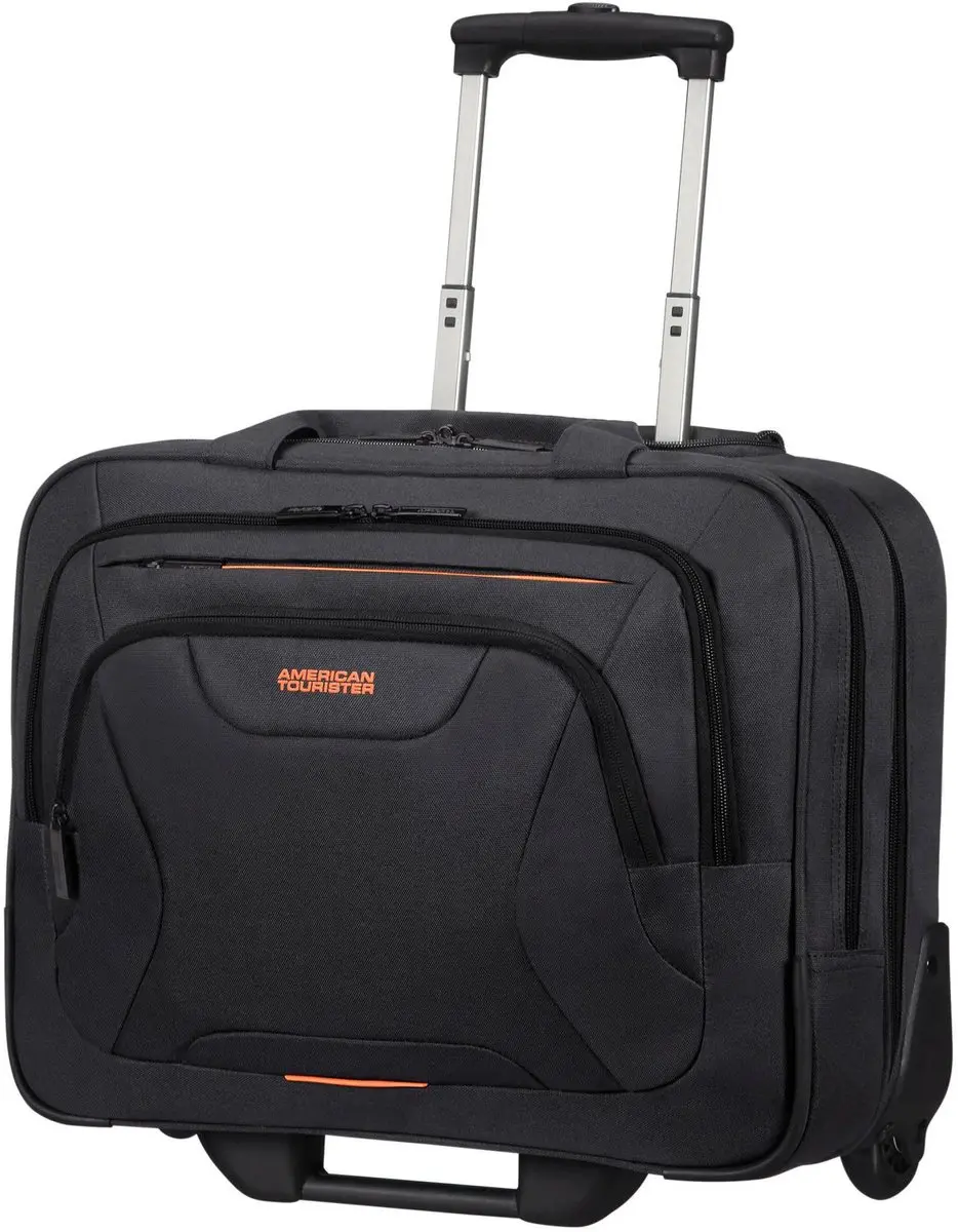 American Tourister At Work Laptoptrolley 15" - 6 Vakken - Zwart