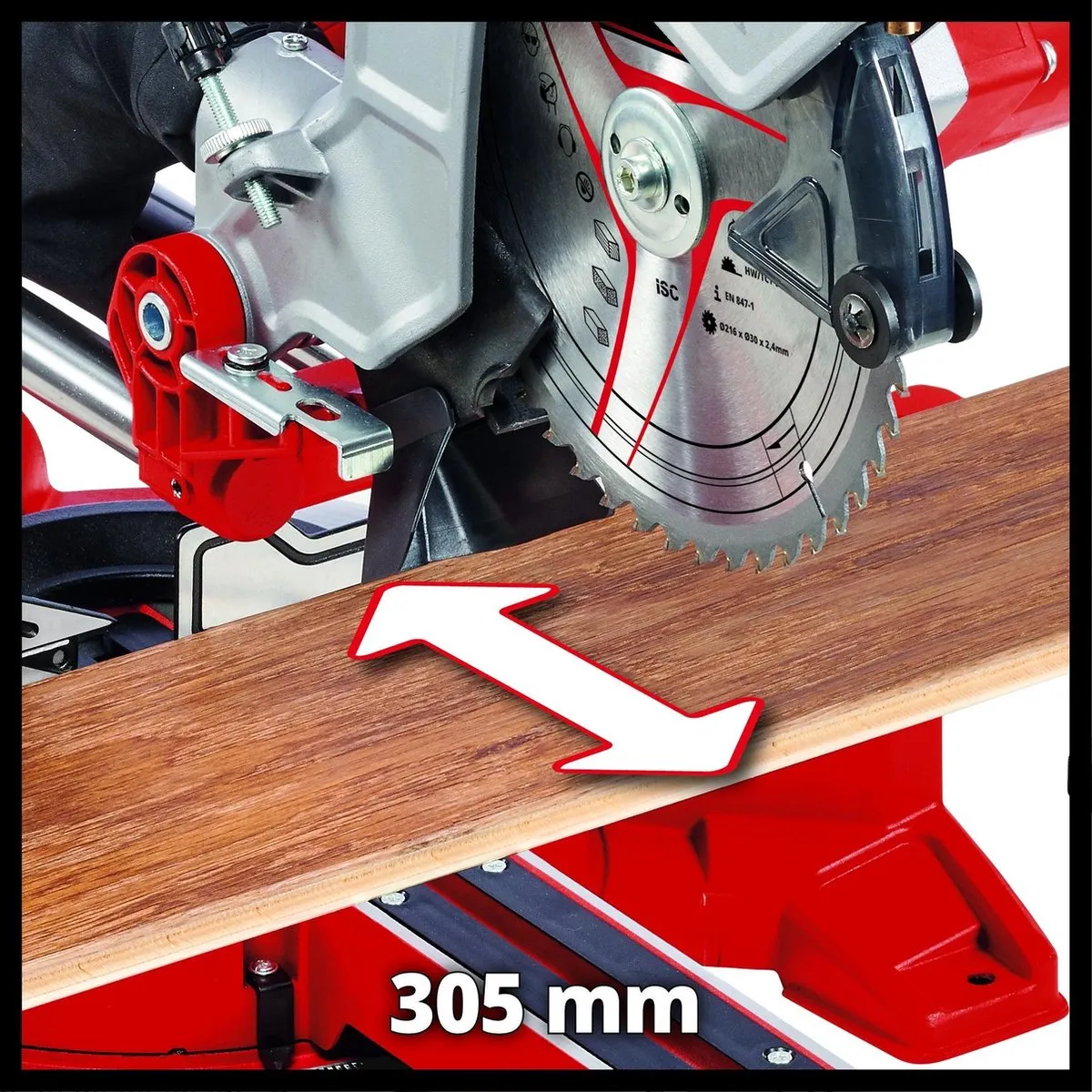 Einhell TC-SM 216 Radiaalzaag 1600W - Ø216mm - 48 Tanden