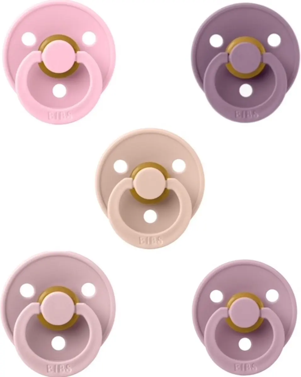 BIBS Fopspenen 0-6 Maand Set 5 Stuks