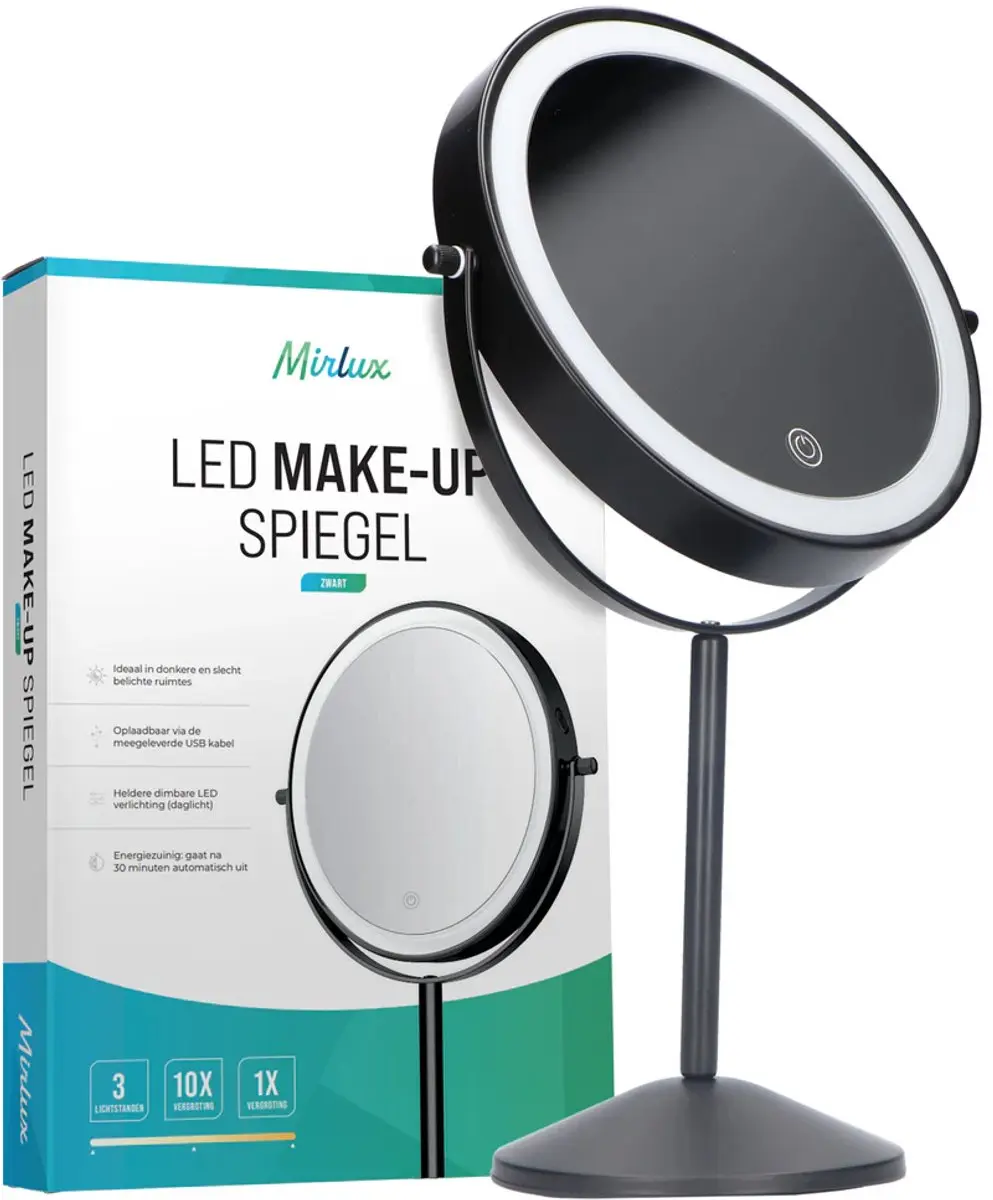 Mirlux Make-up Spiegel 10x Vergroting