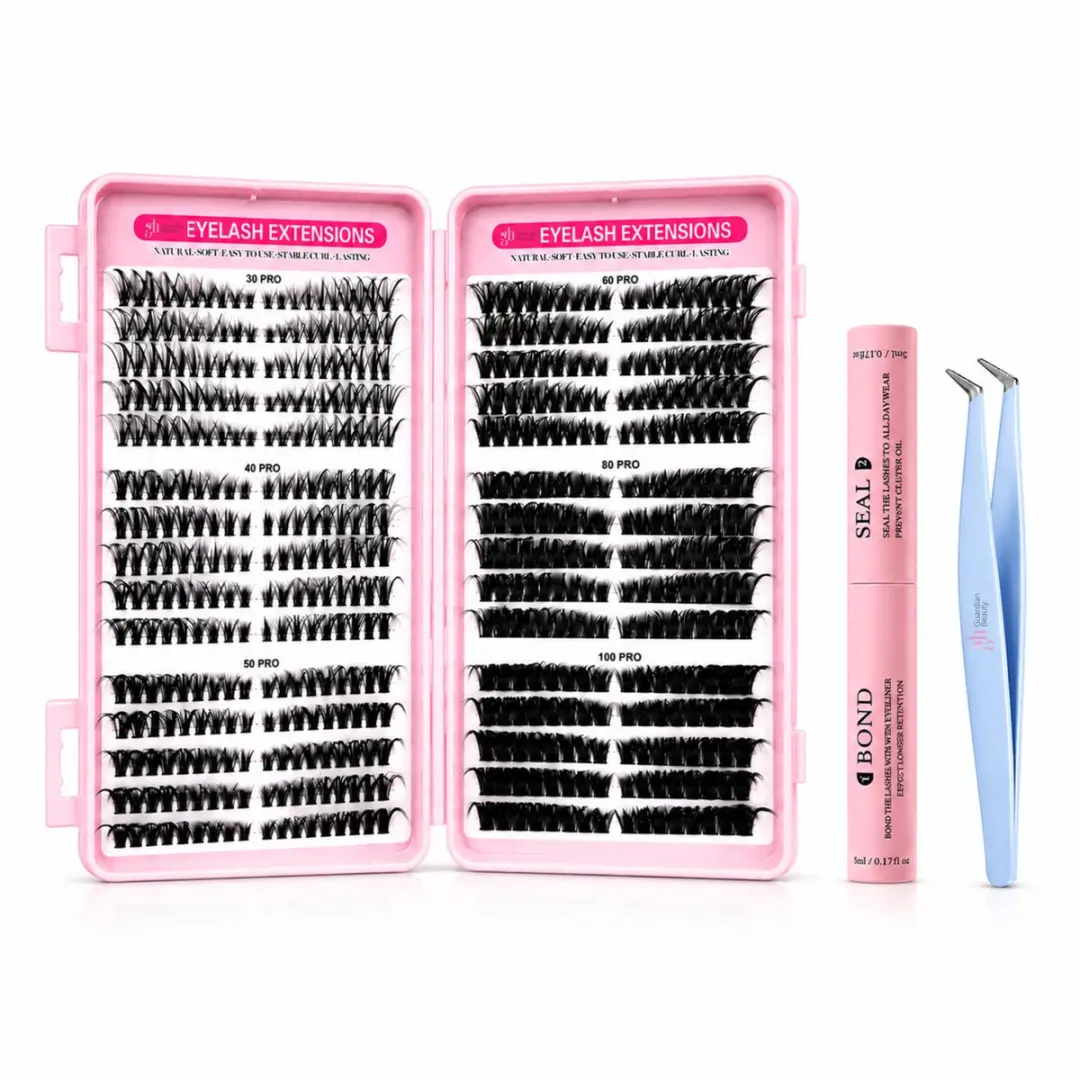 Guardian Beauty Wimper Extensions Set 100D Mix