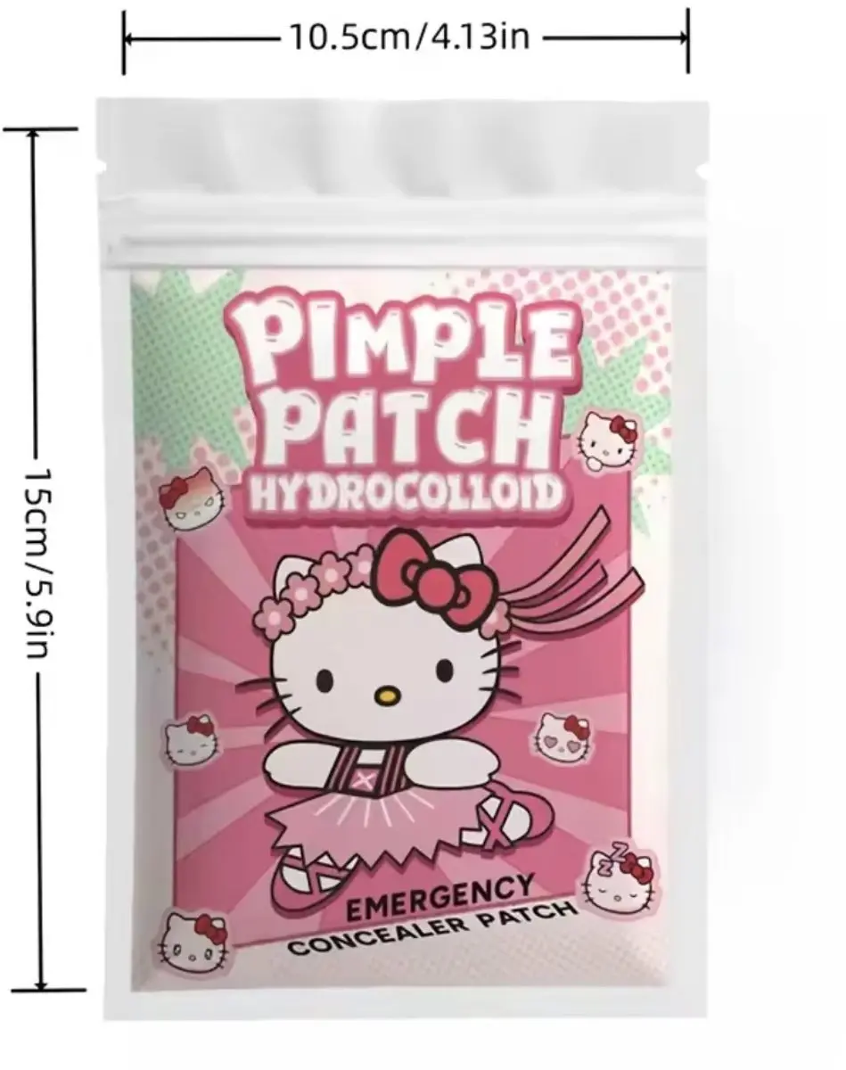 Hello Kitty Hydrocolloid Puistjespatches 135 Stuks