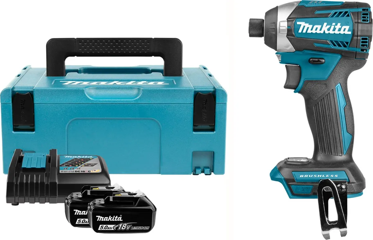 Makita DTD154RTJ Slagschroevendraaier 18V - 2x 5.0Ah