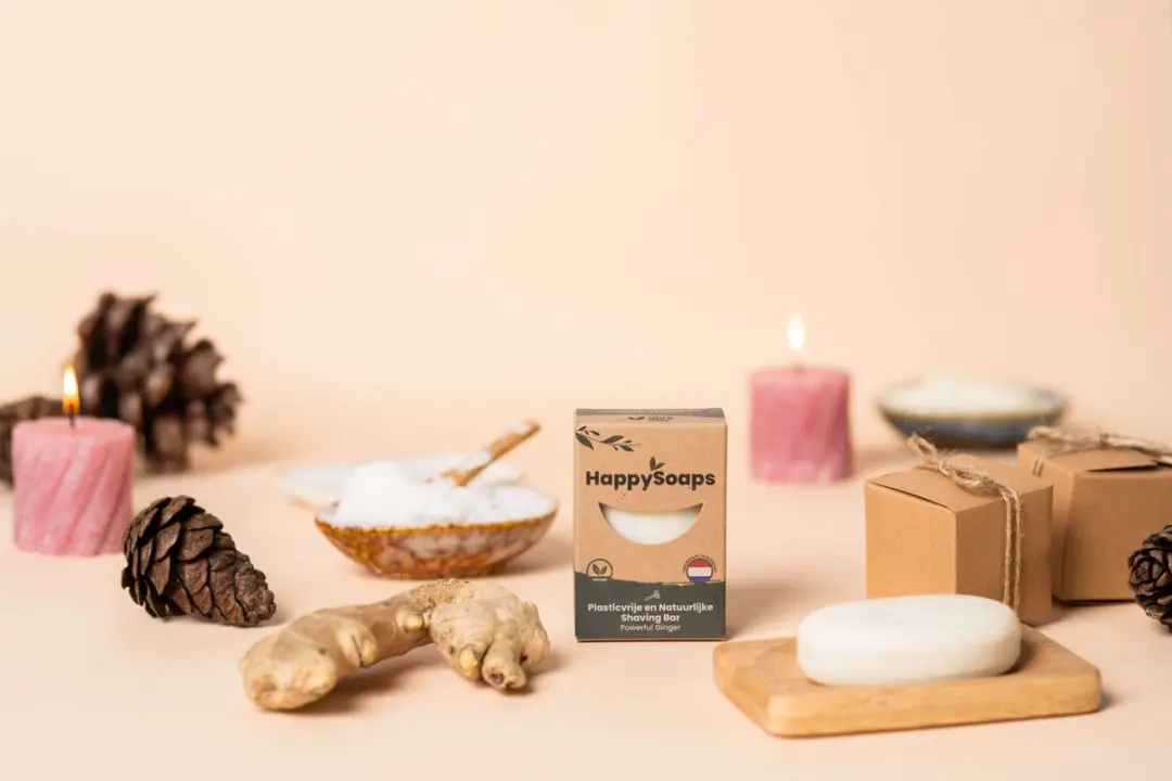HappySoaps Powerful Shaving Bar 80g