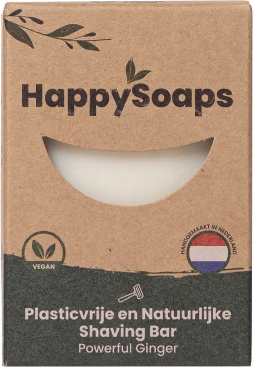HappySoaps Powerful Shaving Bar 80g