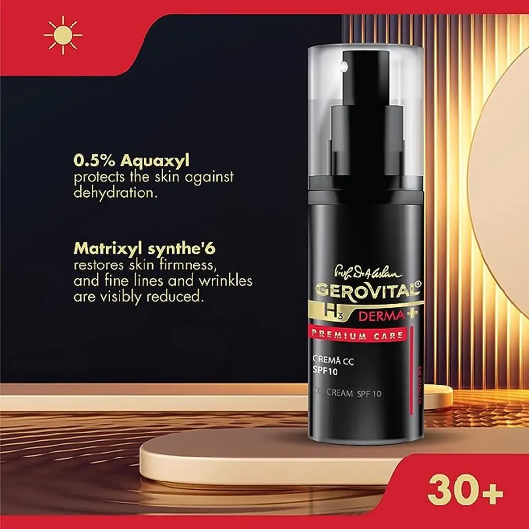 Gerovital CC Crème Medium H3 Derma+ Premium Care - 30ml
