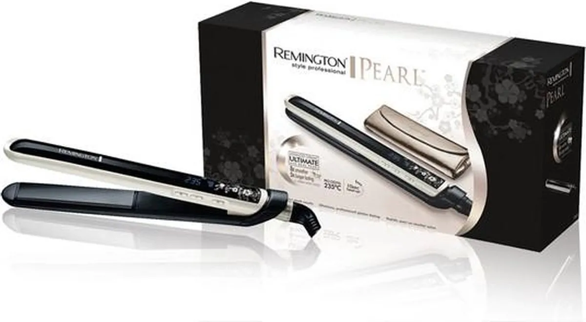 Remington S9500 Stijltang - 10 standen - Zwart