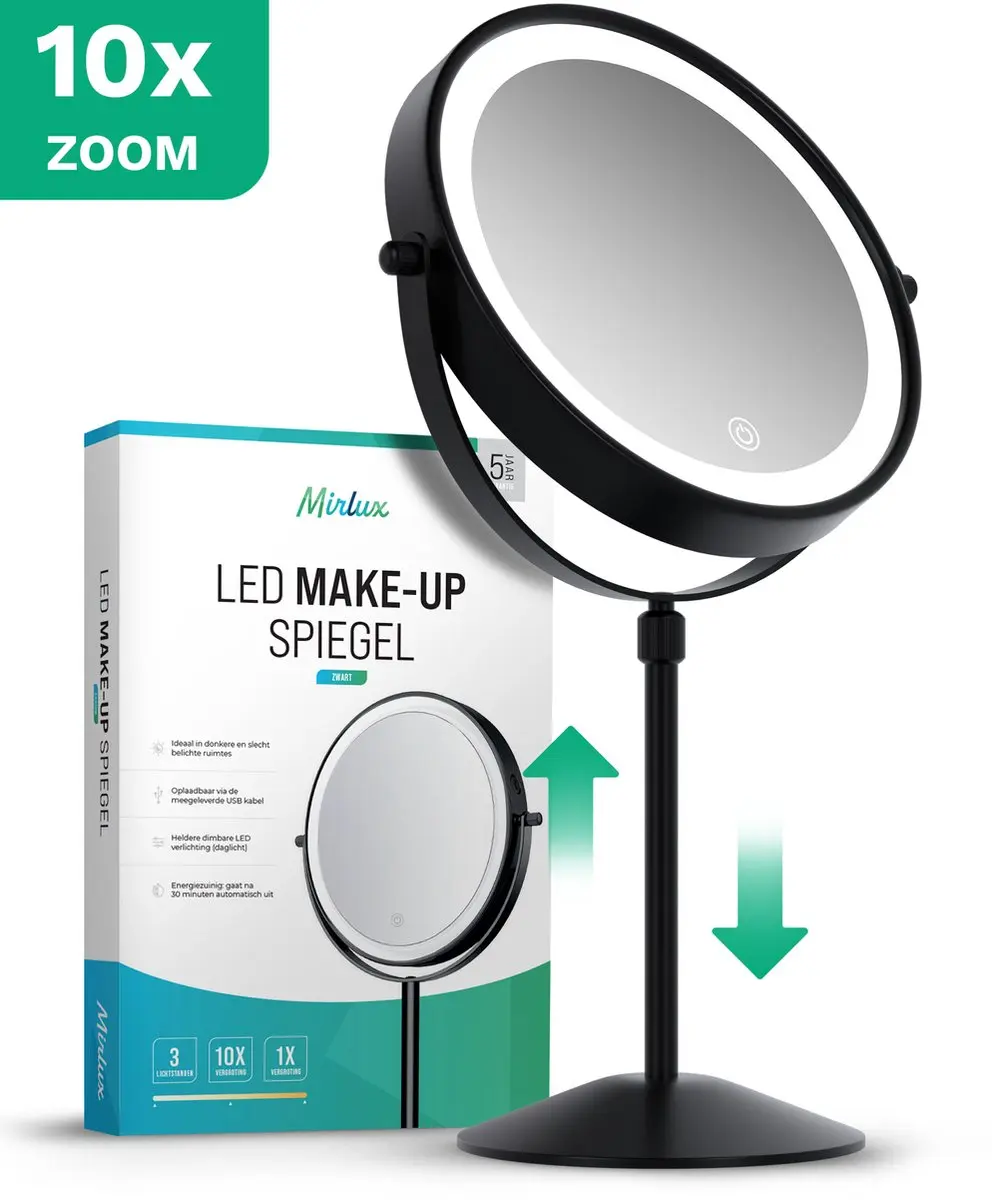 Mirlux Make-up Spiegel 10x
