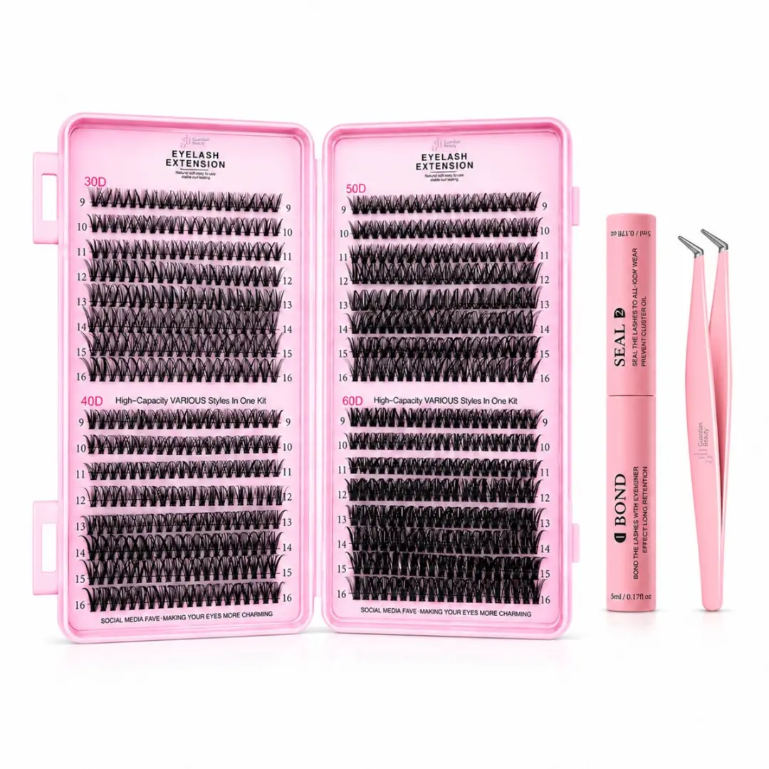 Guardian Beauty Wimper Extensions Set 60D Mix