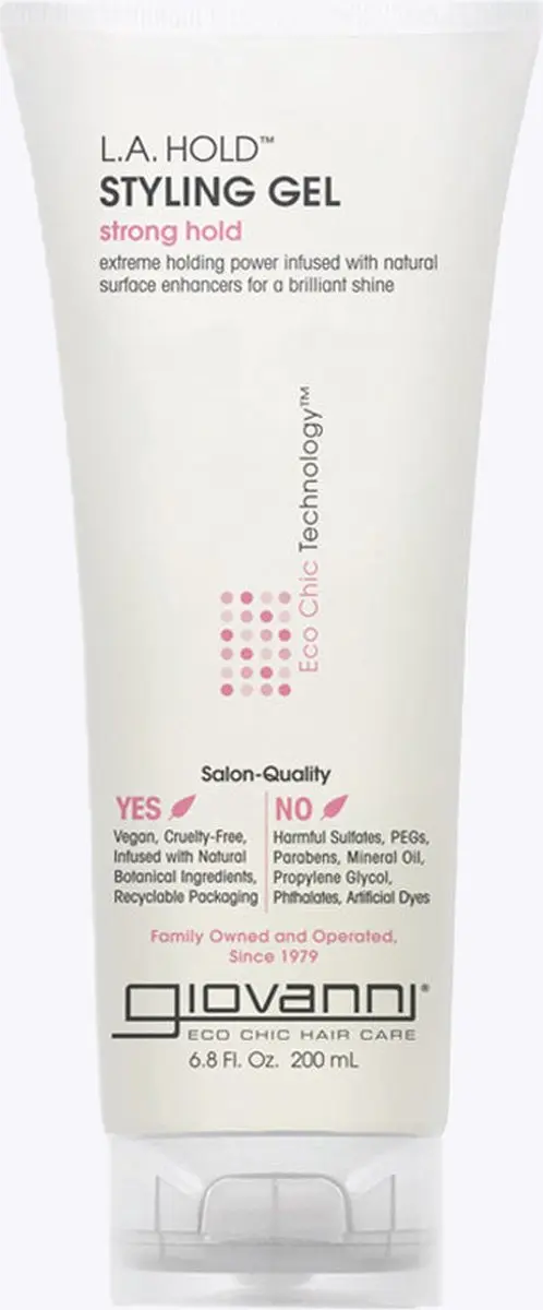 Giovanni Cosmetics L.A. Hold Styling Gel 200ml - Sterke houvast