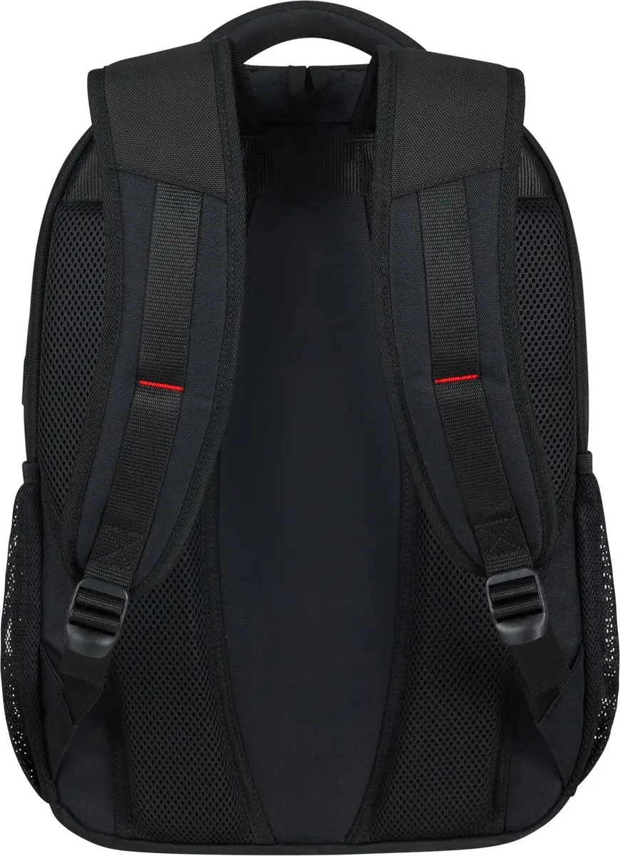 American Tourister At Work Laptop BP 15.6 Rugzak - 3 Vakken - USB Bass Black - afbeelding 6 van 6