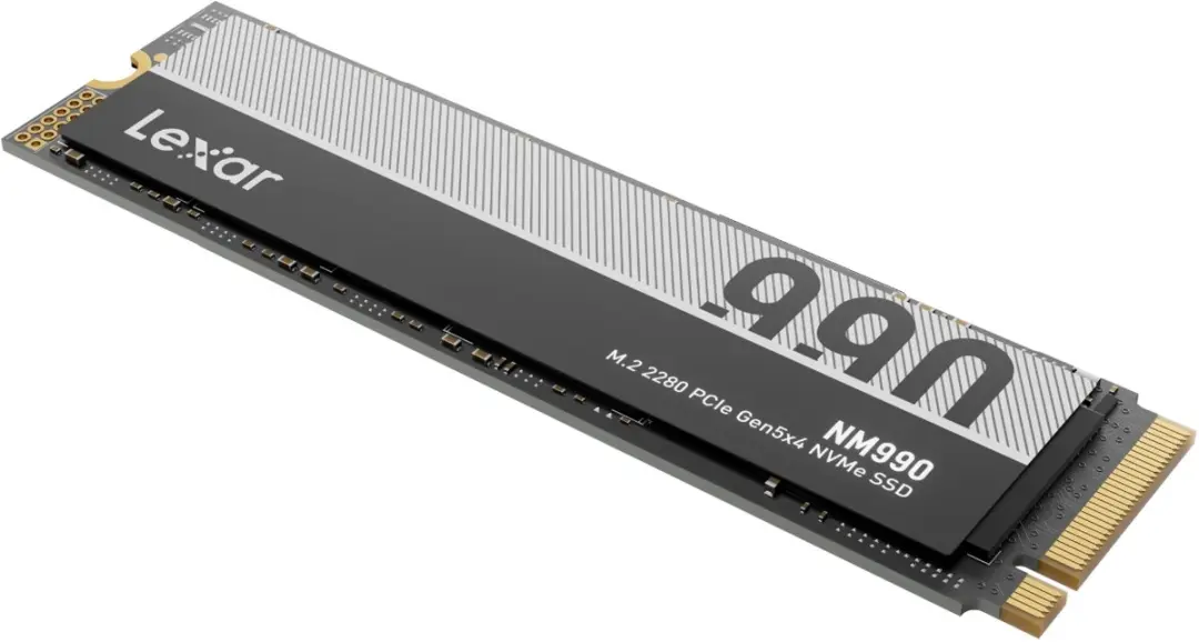 Lexar NM990 LNM990X001T-RNNNG M.2 SSD 1TB - 750TBW - Zwart