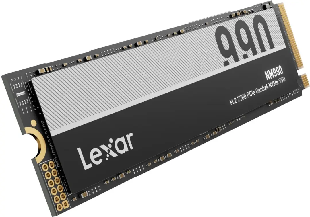 Lexar NM990 LNM990X001T-RNNNG M.2 SSD 1TB - 750TBW - Zwart