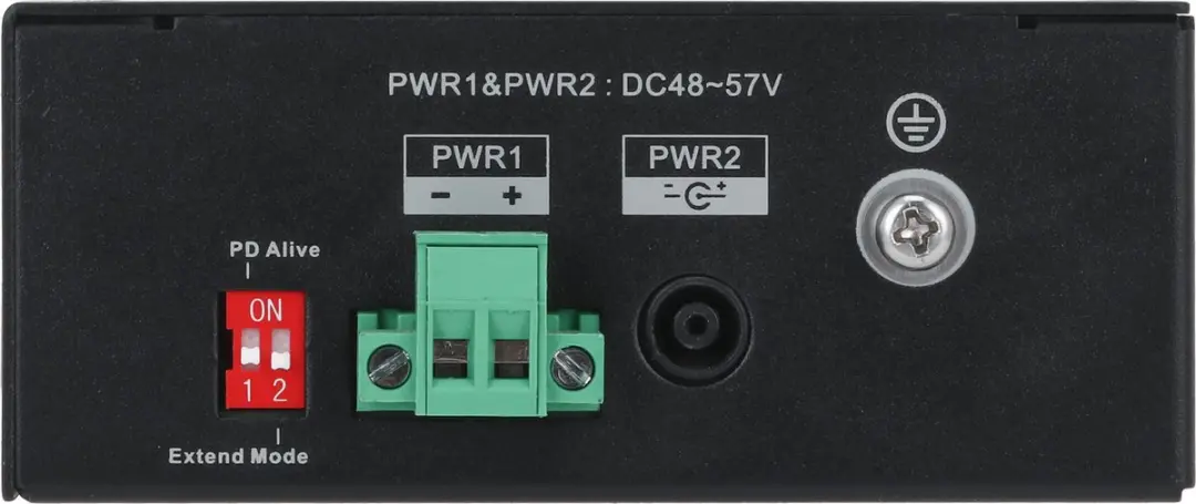Dahua PFS3110-8ET-96 10-Poorts PoE Switch - 8x PoE - 96W - Zwart