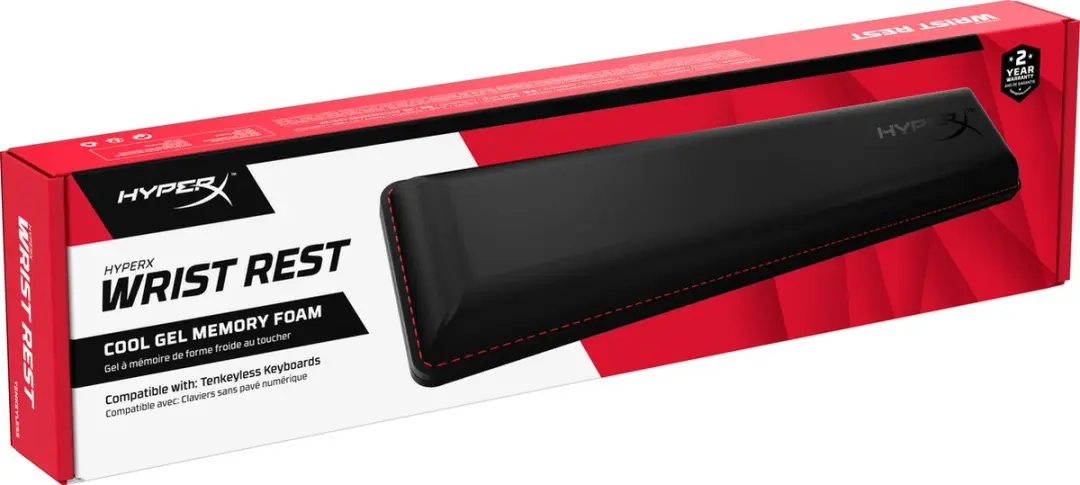 HyperX Wrist Rest TKL Gel-polssteun - Zwart - afbeelding 6 van 6