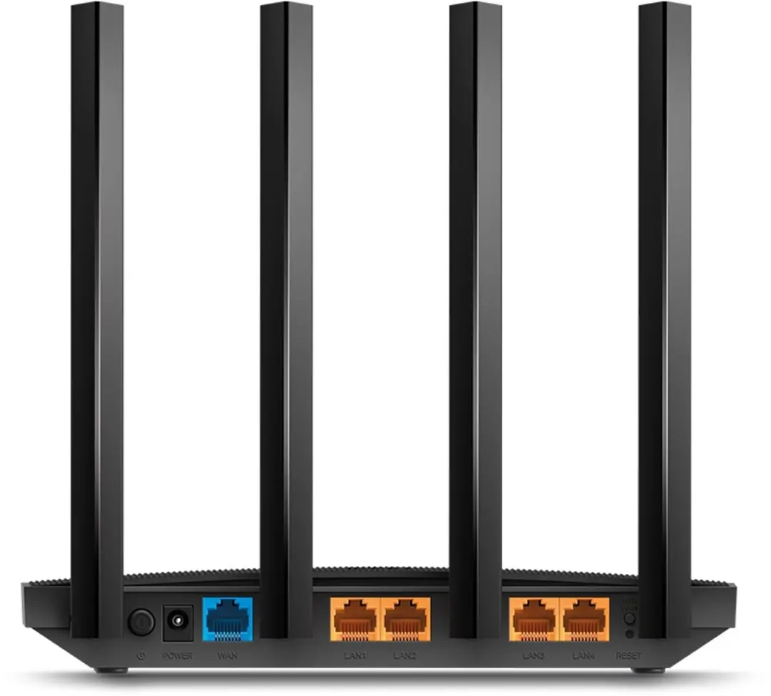 TP-Link Archer C6 Dual-Band WiFi Router - 5x Ethernet - Wit