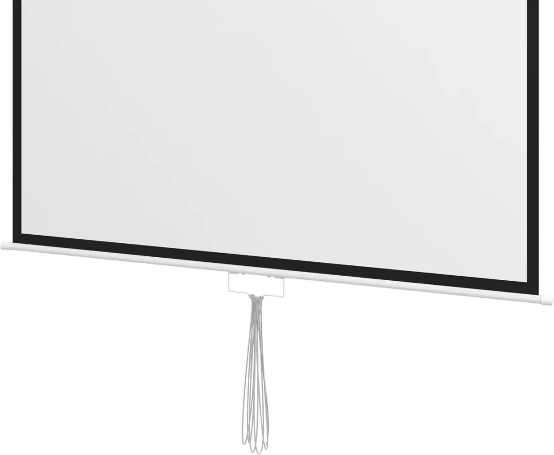 Homcom Projectiescherm 162,5x162cm Wit - MPN 001-016V00WT
