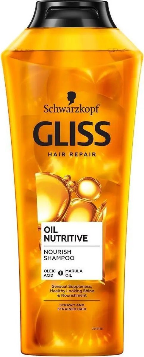 Gliss Kur Regenererende Shampoo Olie Voedend 400ml