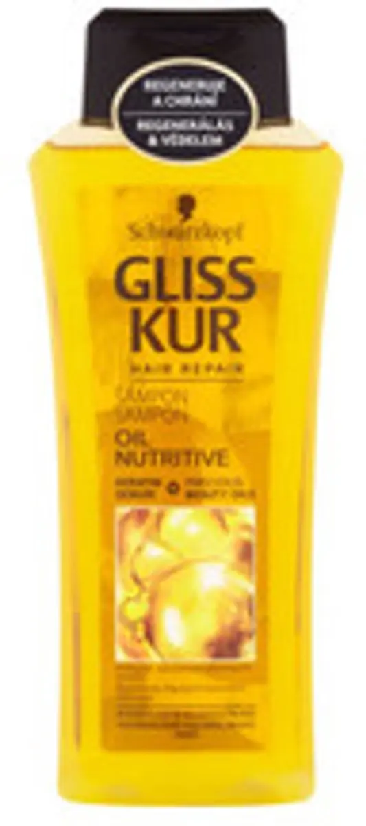 Gliss Kur Regenererende Shampoo Olie Voedend 400ml