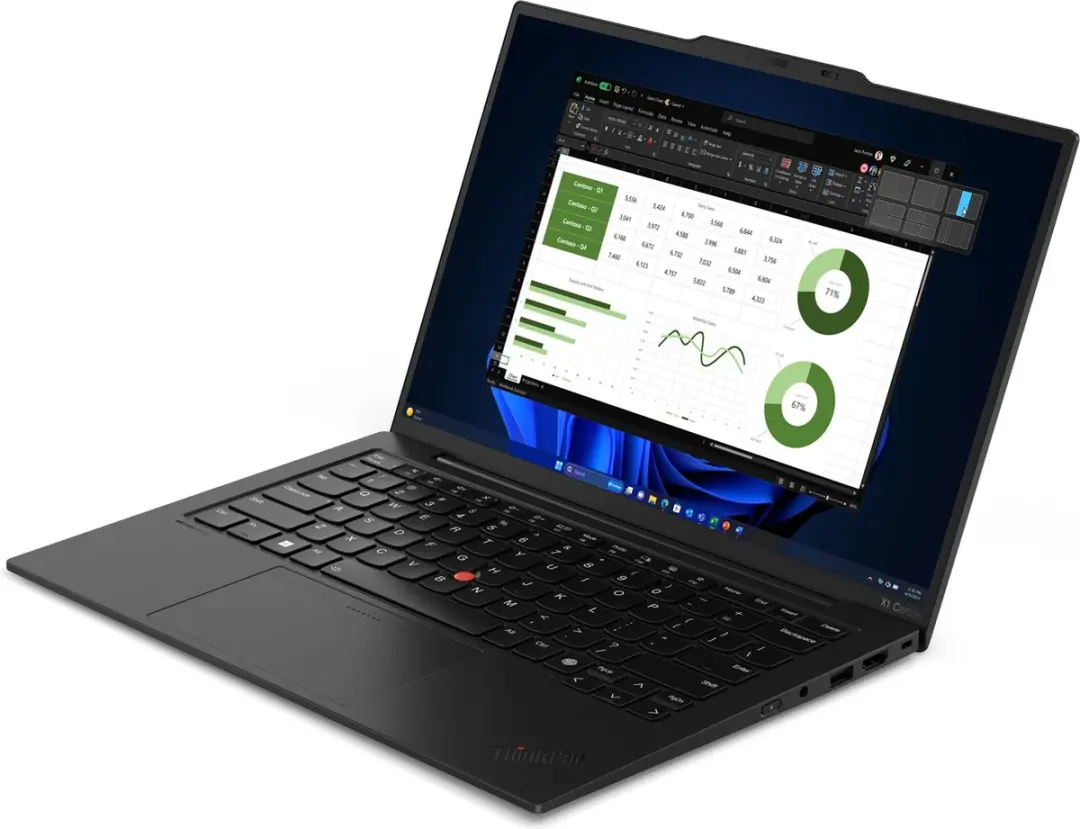 Lenovo ThinkPad X1 Carbon Gen 12 Laptop - 32GB RAM 1TB SSD - Zwart