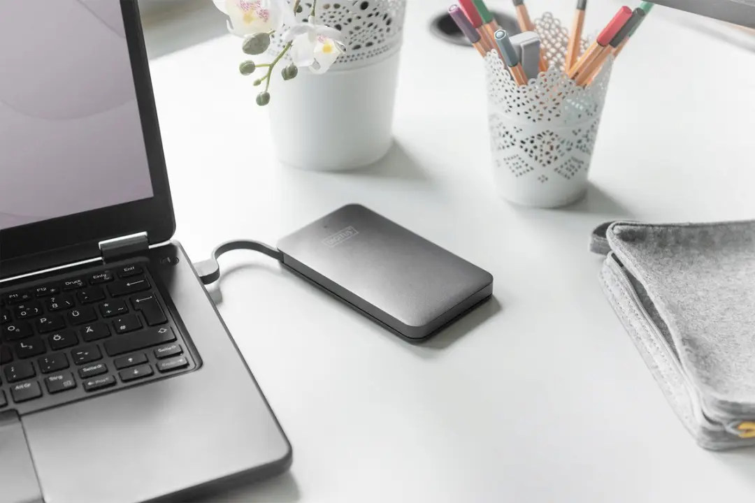 Digitus DA-71114 2,5 SSD/HDD Behuizing - USB 3.0 - Zwart