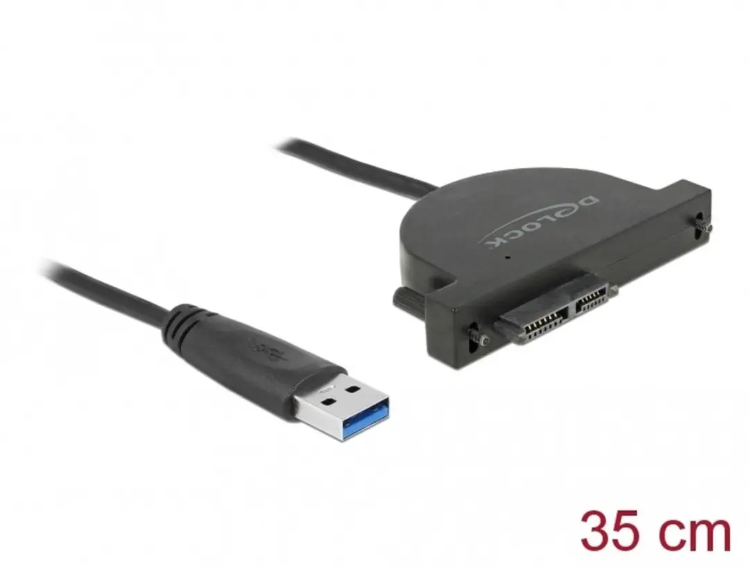 Delock 64048 USB 3.0 naar Slim SATA Converter
