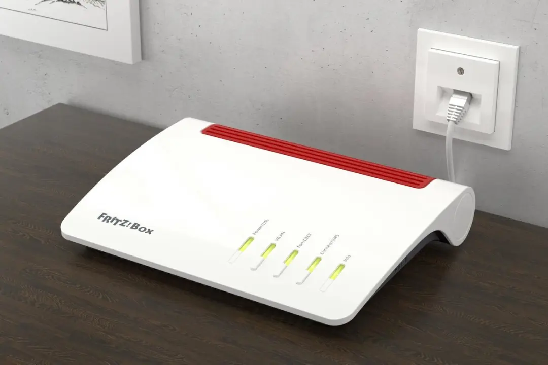 FRITZ!Box 7590 Router - WiFi 5 - 4x LAN - 2x USB - Wit