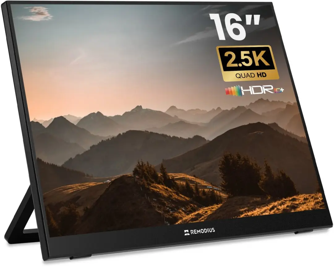 Remodius Portable Monitor 16 Inch 2.5K