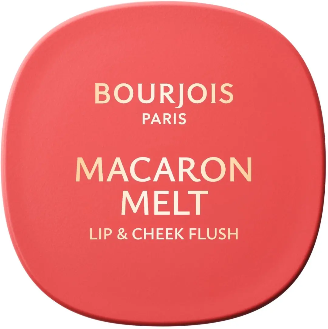 Bourjois Macaron Melt Lip & Cheek Flush 003 Peach Tatin - 3 Stuks