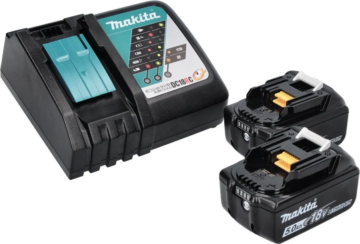 Makita DCC500RTJ Accu Diamantsnijder 125mm - 18V 5.0Ah