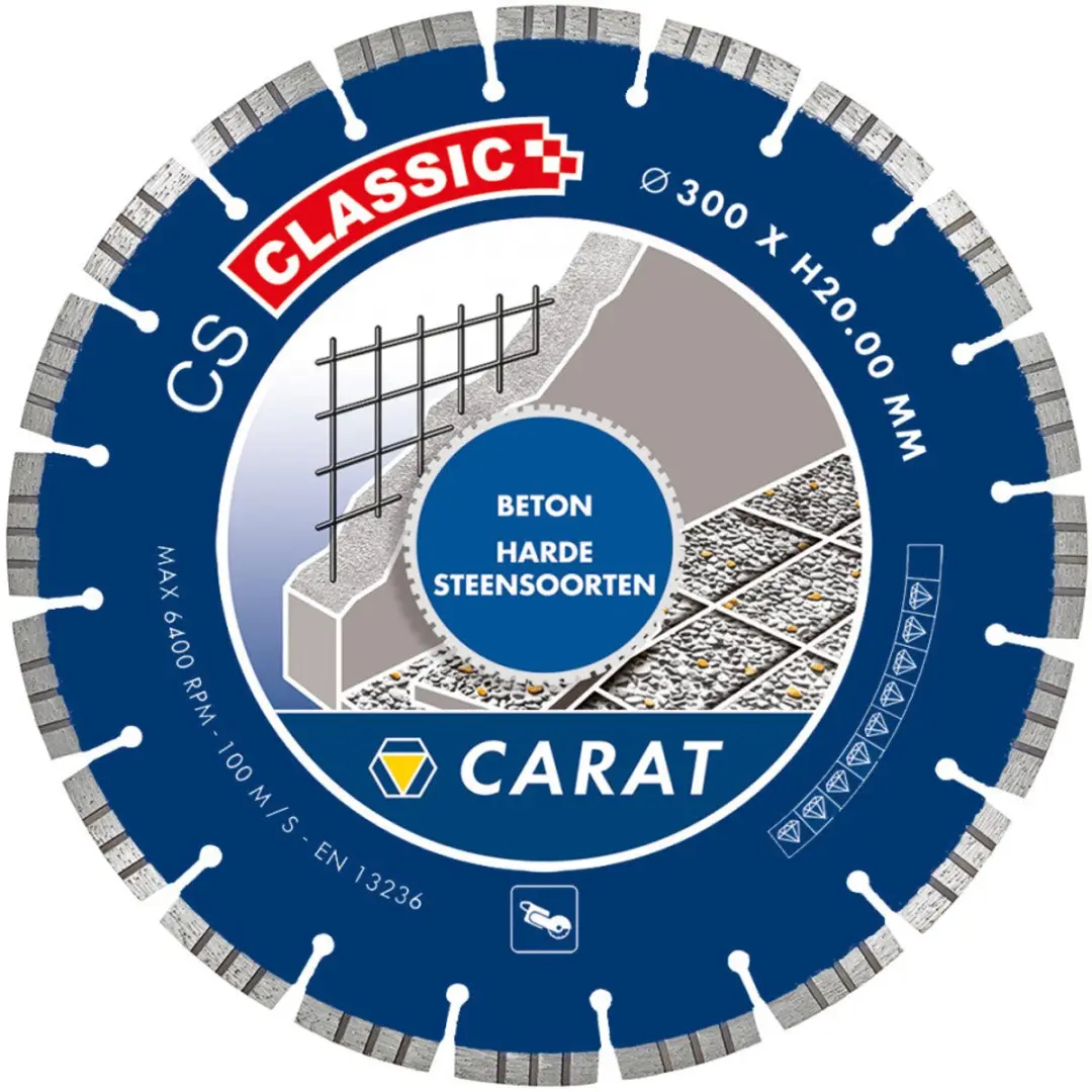 Carat Diamantzagen CS Classic Ø350 x 25,4mm