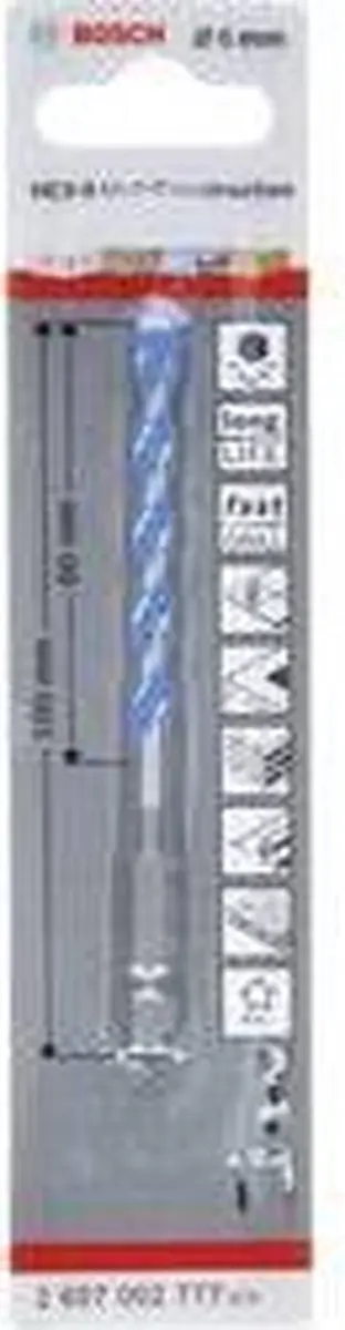 Bosch HEX-9 2608579840 Multifunctionele Boor 12mm