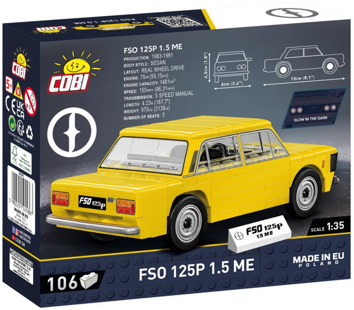 Cobi FSO 1,5 ME COBI-24588 - 106 Stukken - Meerkleurig