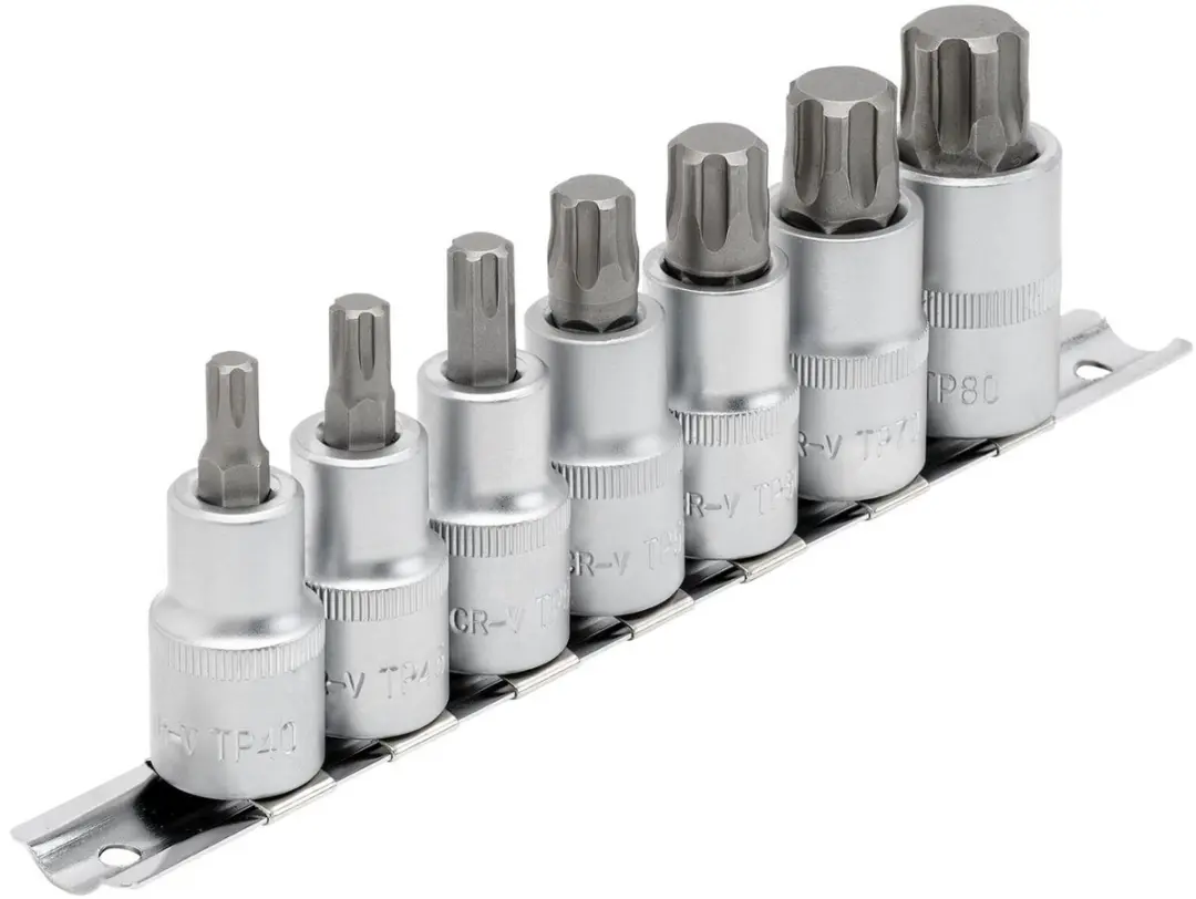Draper 1/2" Doppenrail Torx Plus