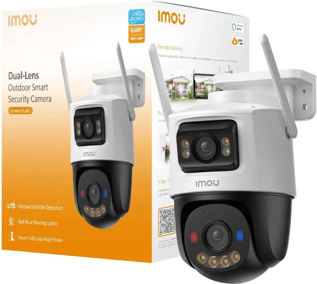 Imou Cruiser Dual 2 IPC-S7XEP-6M0WED-0360B-IMOU IP Camera