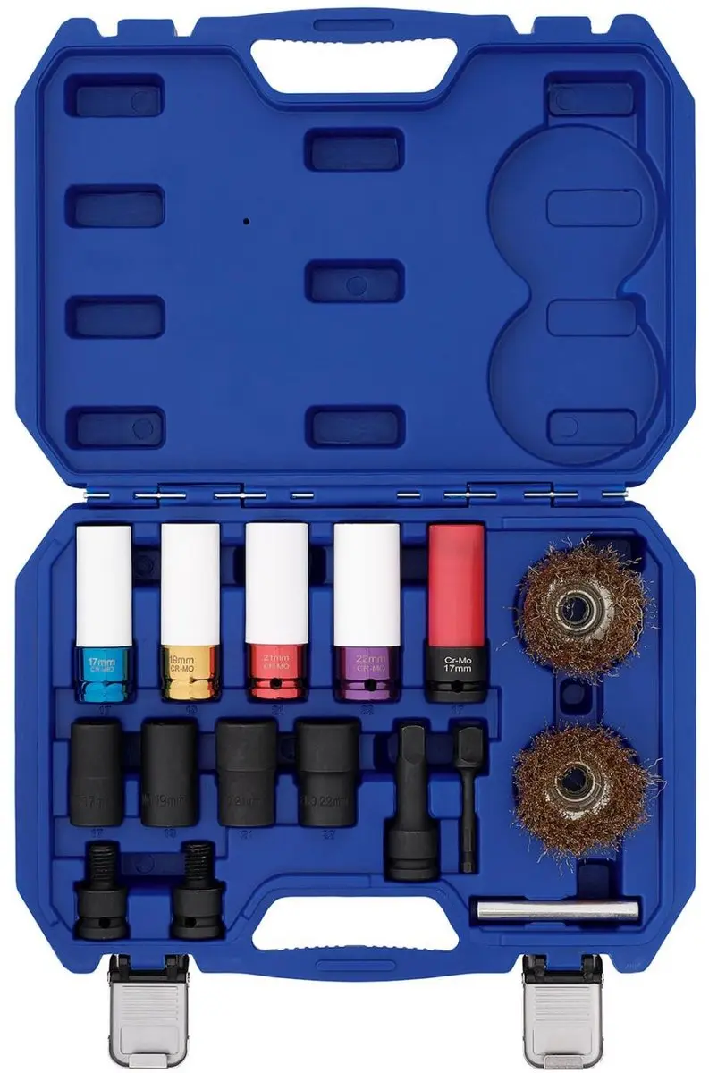 Draper 1/2" Krachtdoppenset 10-delig
