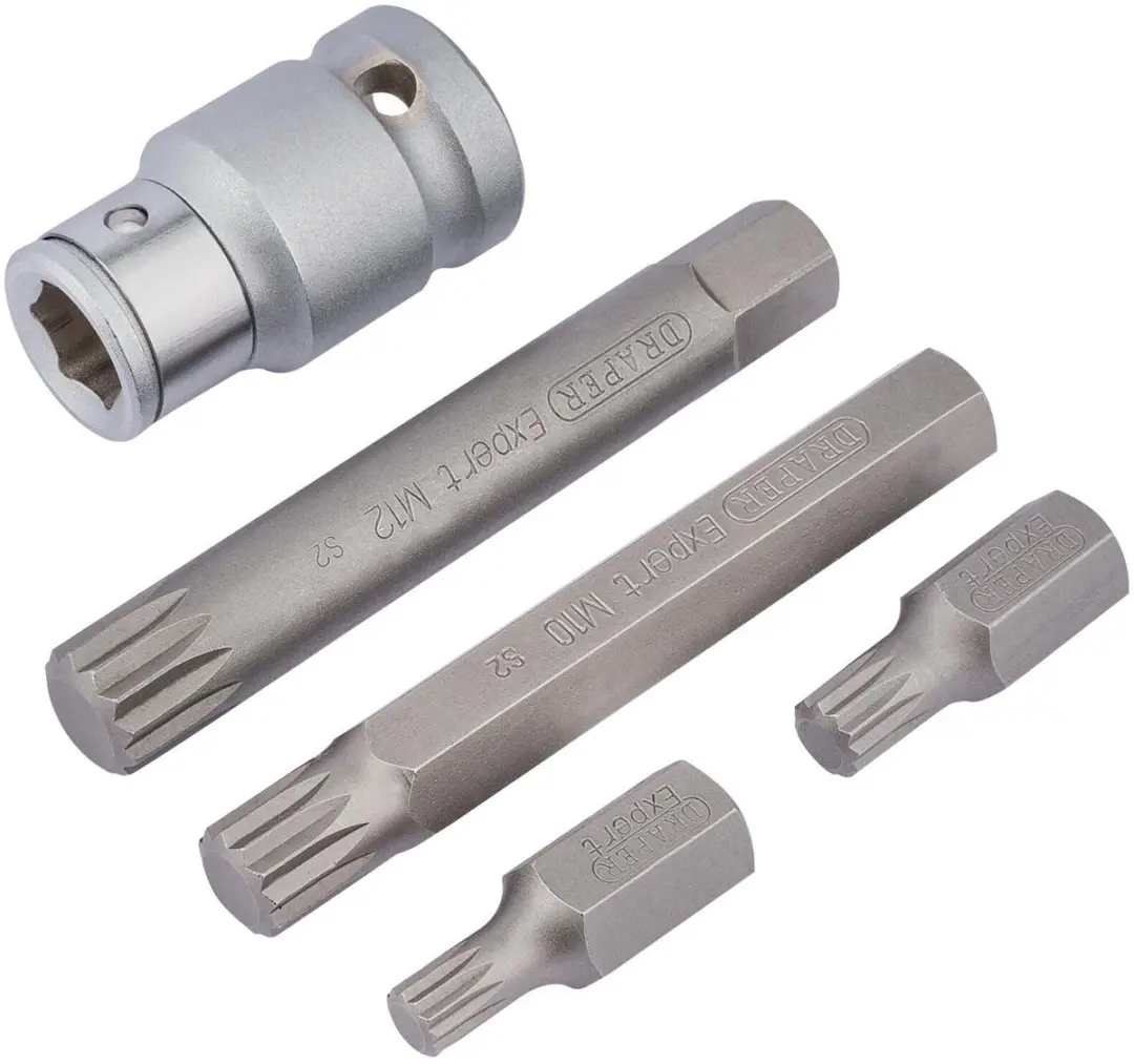 Draper 1/2" Spline Bitset