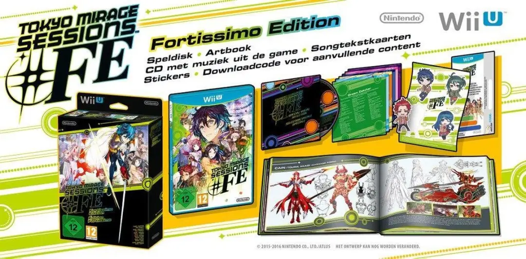 Nintendo Tokyo Mirage Sessions FE Bundel - Wii U