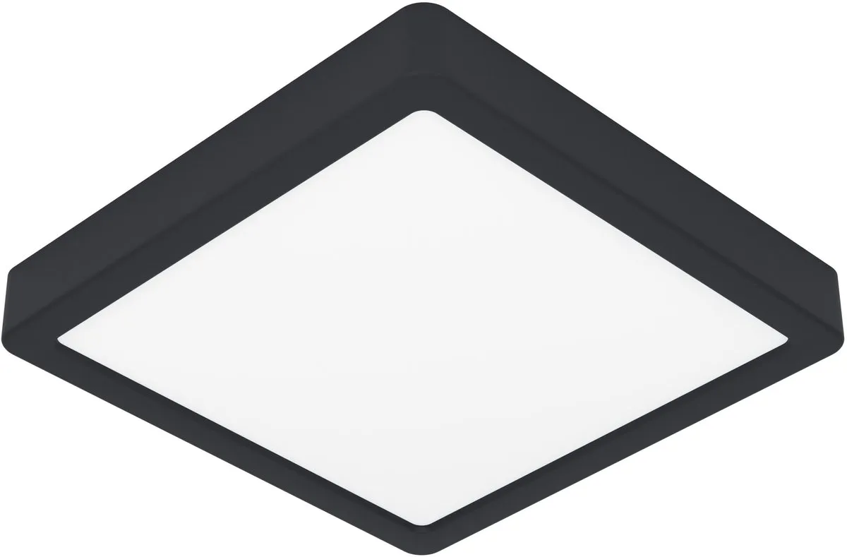 Eglo Fueva 5 Plafondlamp LED 21cm - Zwart