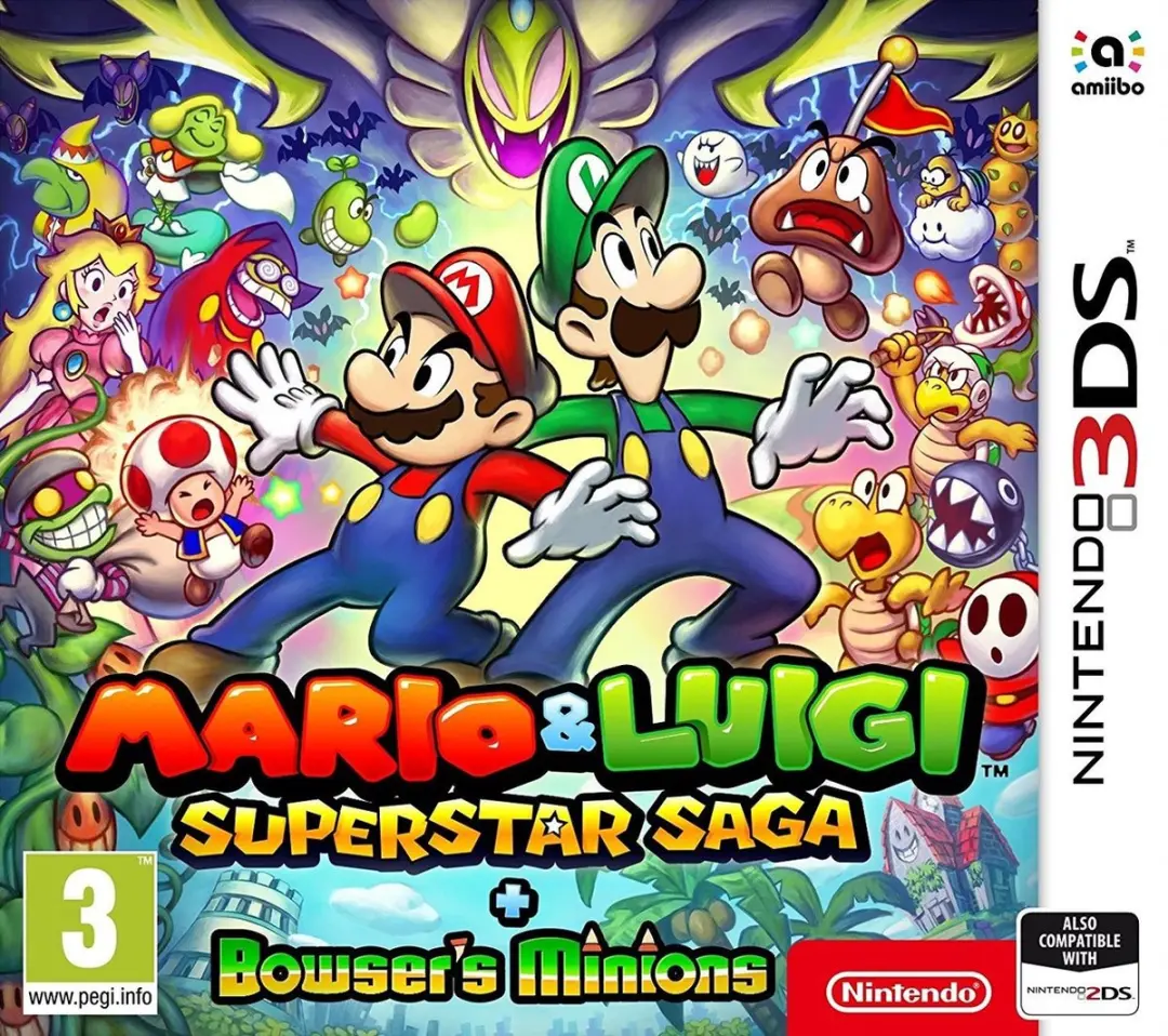 Nintendo Mario + Luigi Superstar Saga Bowser's Minions 3DS - afbeelding 6 van 6