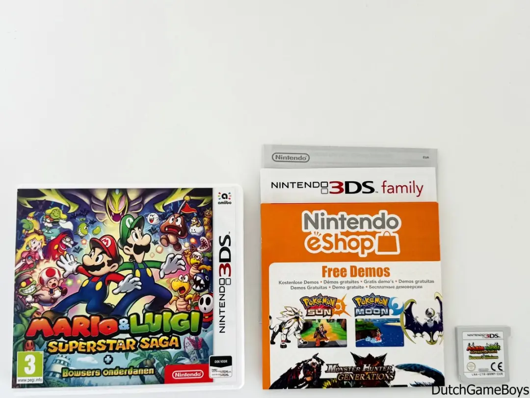 Nintendo Mario + Luigi Superstar Saga Bowser's Minions 3DS