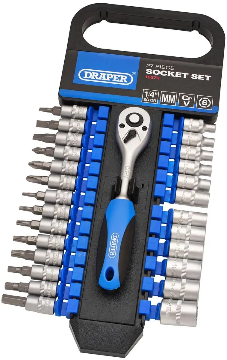 Draper 1/4" Doppenset
