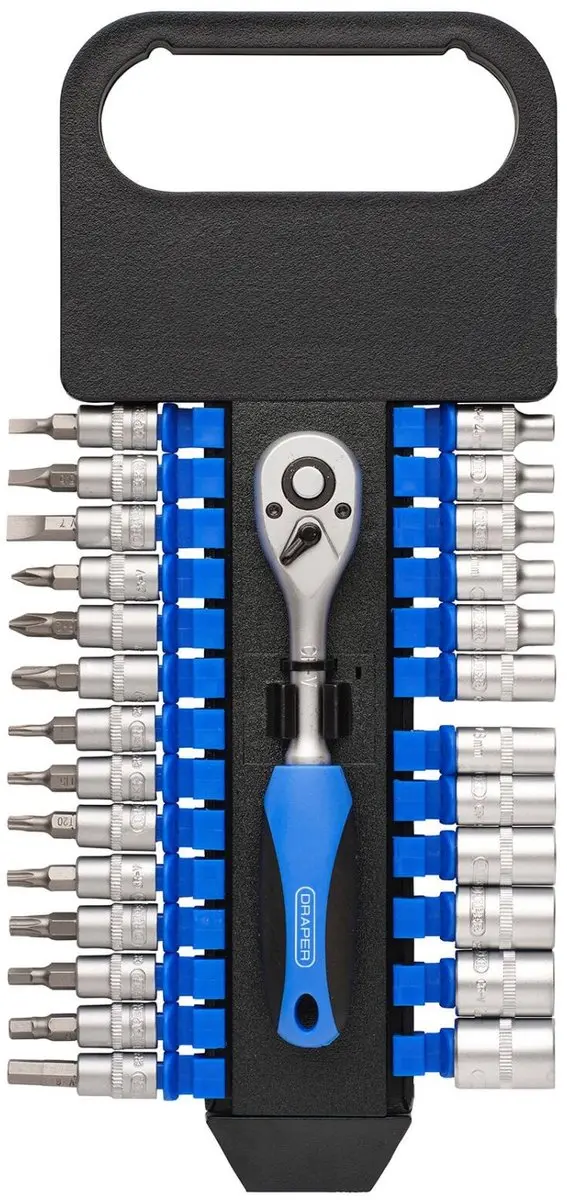 Draper 1/4" Doppenset - 27-delig