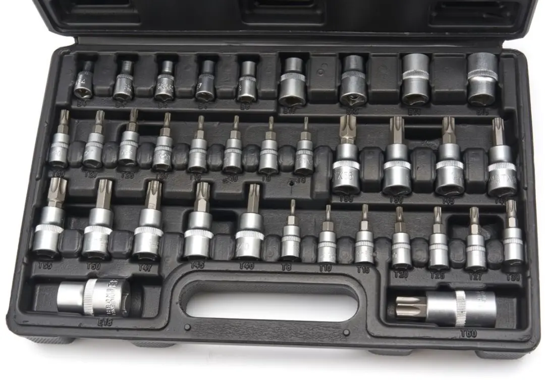 HBM Torx Doppenset 35-delig