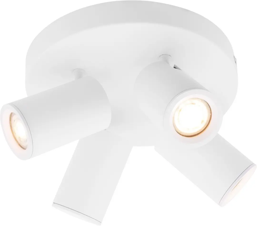 Ledvion LED Plafondspot 4-lichts GU10 Wit